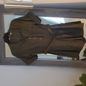 Cotton/Linnen Olive Rumper